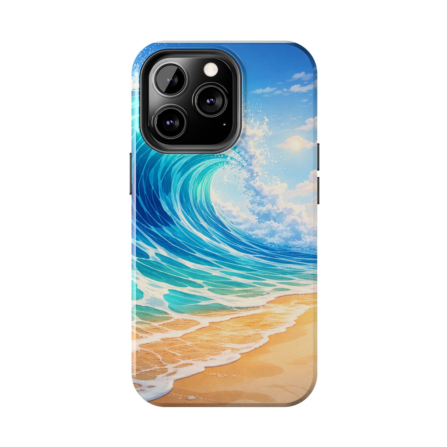 Ocean Wave Tough Phone Case — Beach Surf Coastal Protective Cover
