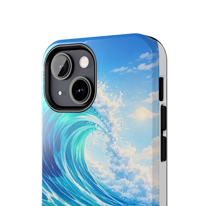 Ocean Wave Tough Phone Case — Beach Surf Coastal Protective Cover