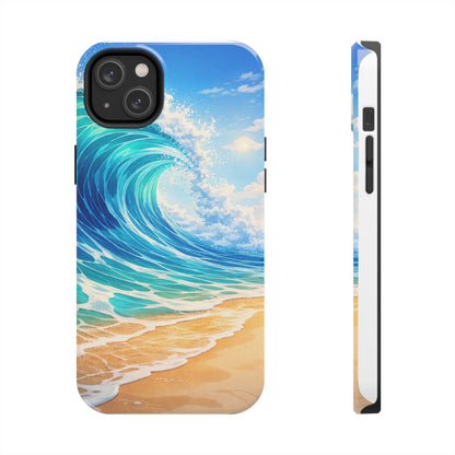Ocean Wave Tough Phone Case — Beach Surf Coastal Protective Cover