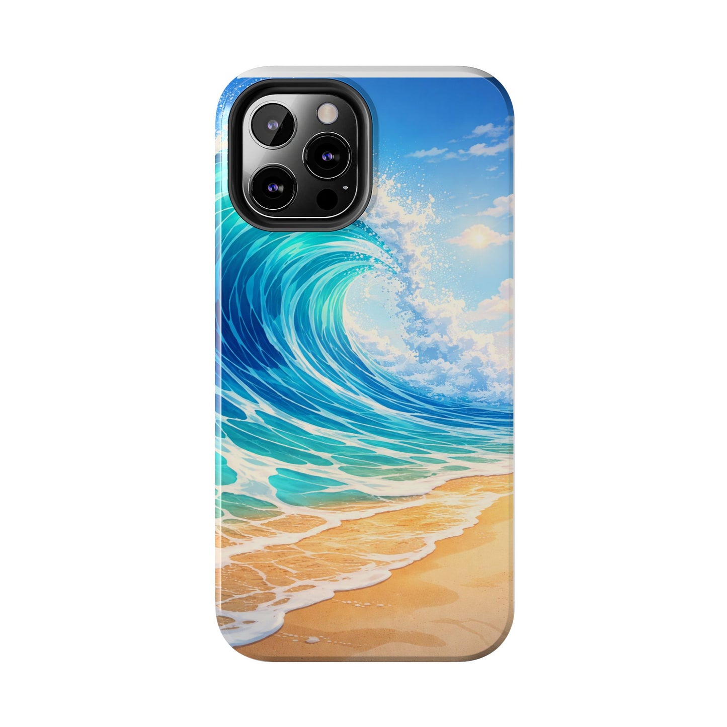 Ocean Wave Tough Phone Case — Beach Surf Coastal Protective Cover