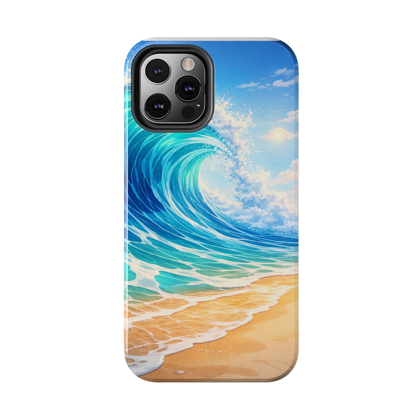 Ocean Wave Tough Phone Case — Beach Surf Coastal Protective Cover