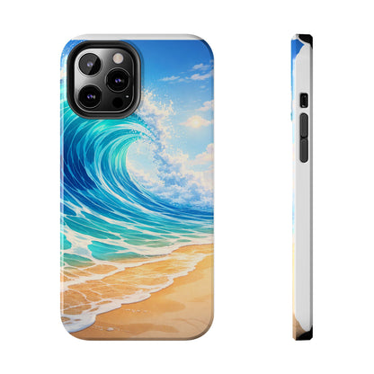 Ocean Wave Tough Phone Case — Beach Surf Coastal Protective Cover