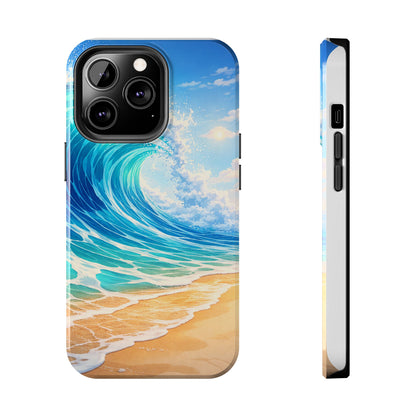 Ocean Wave Tough Phone Case — Beach Surf Coastal Protective Cover