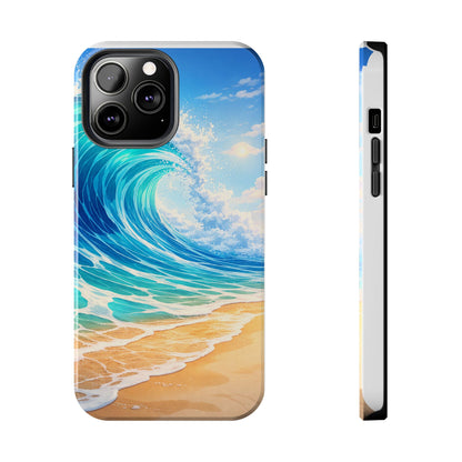 Ocean Wave Tough Phone Case — Beach Surf Coastal Protective Cover