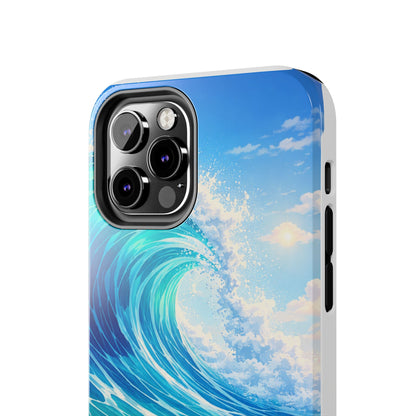 Ocean Wave Tough Phone Case — Beach Surf Coastal Protective Cover