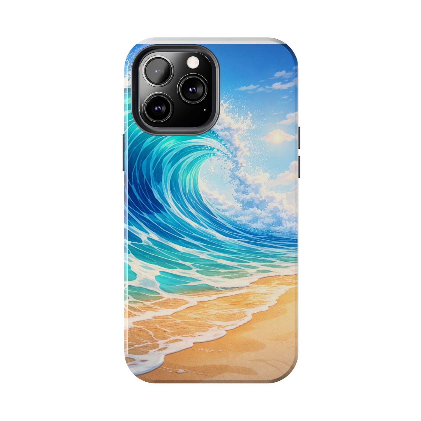 Ocean Wave Tough Phone Case — Beach Surf Coastal Protective Cover