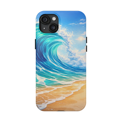 Ocean Wave Tough Phone Case — Beach Surf Coastal Protective Cover