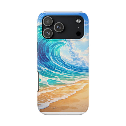Ocean Wave Tough Phone Case — Beach Surf Coastal Protective Cover