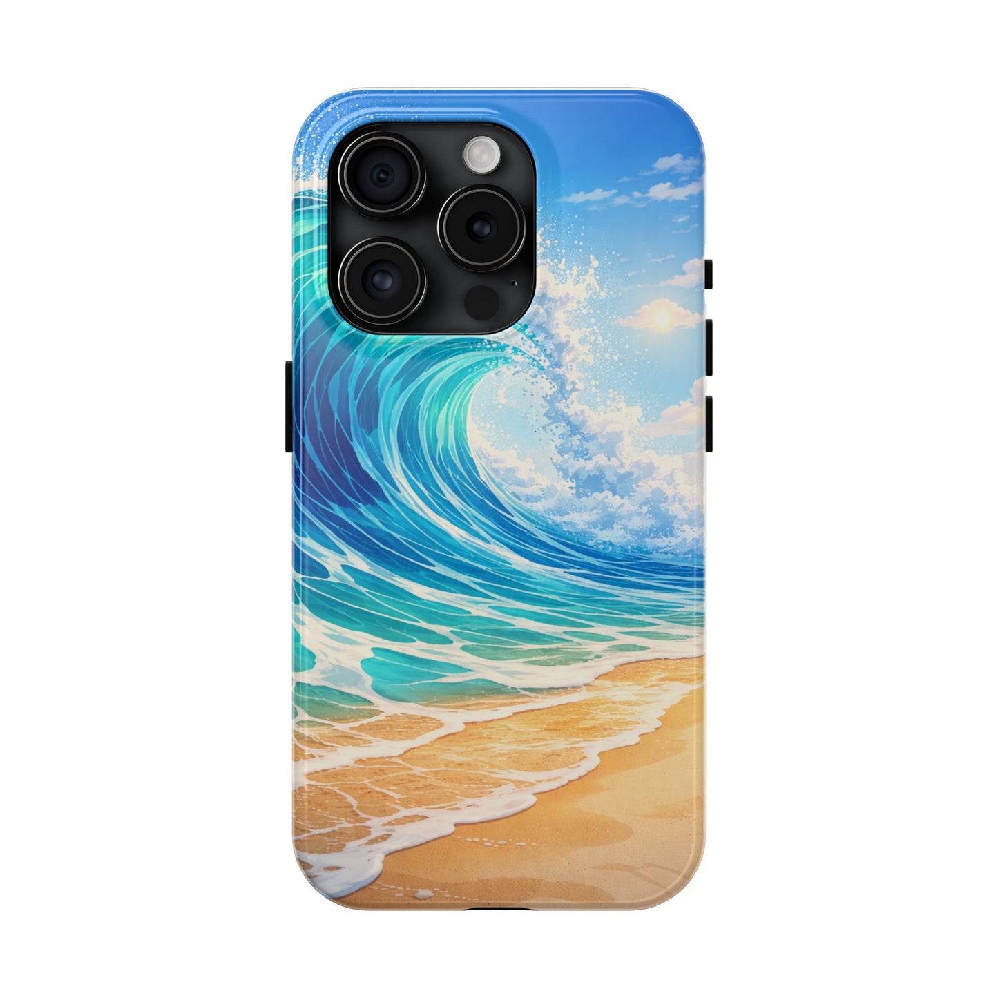 Ocean Wave Tough Phone Case — Beach Surf Coastal Protective Cover