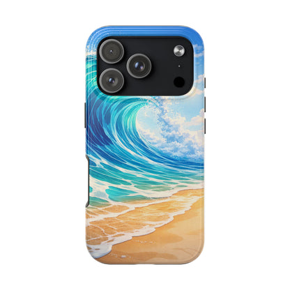 Ocean Wave Tough Phone Case — Beach Surf Coastal Protective Cover