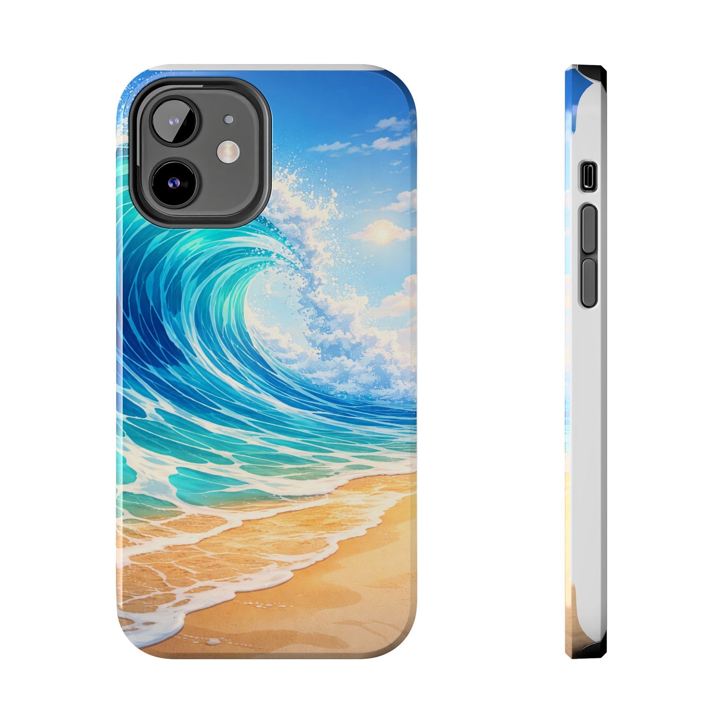 Ocean Wave Tough Phone Case — Beach Surf Coastal Protective Cover