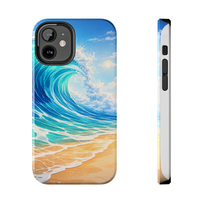 Ocean Wave Tough Phone Case — Beach Surf Coastal Protective Cover