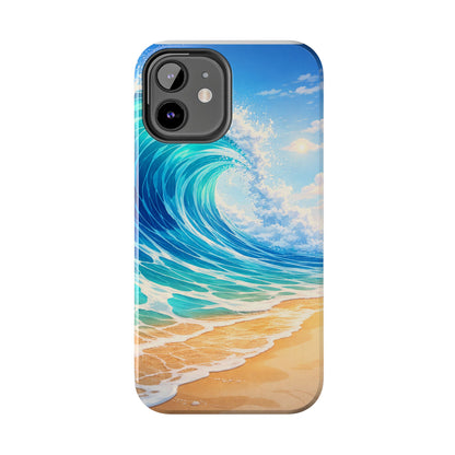 Ocean Wave Tough Phone Case — Beach Surf Coastal Protective Cover