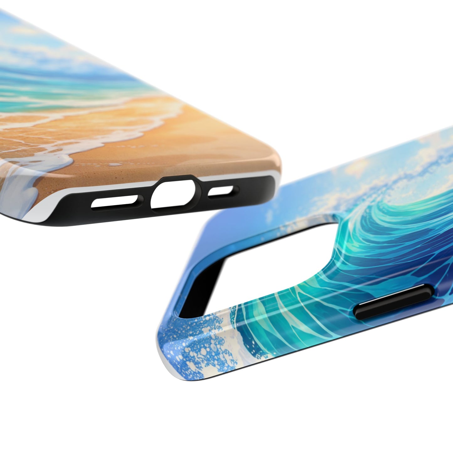 Ocean Wave Tough Phone Case — Beach Surf Coastal Protective Cover