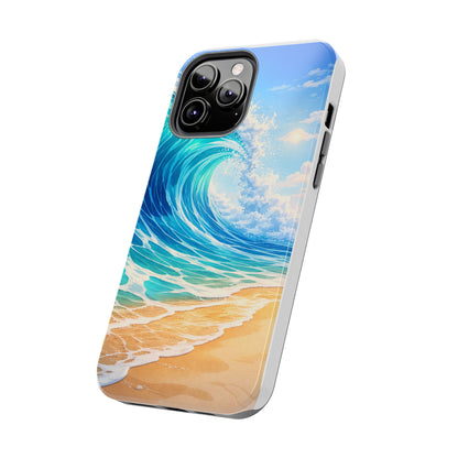 Ocean Wave Tough Phone Case — Beach Surf Coastal Protective Cover