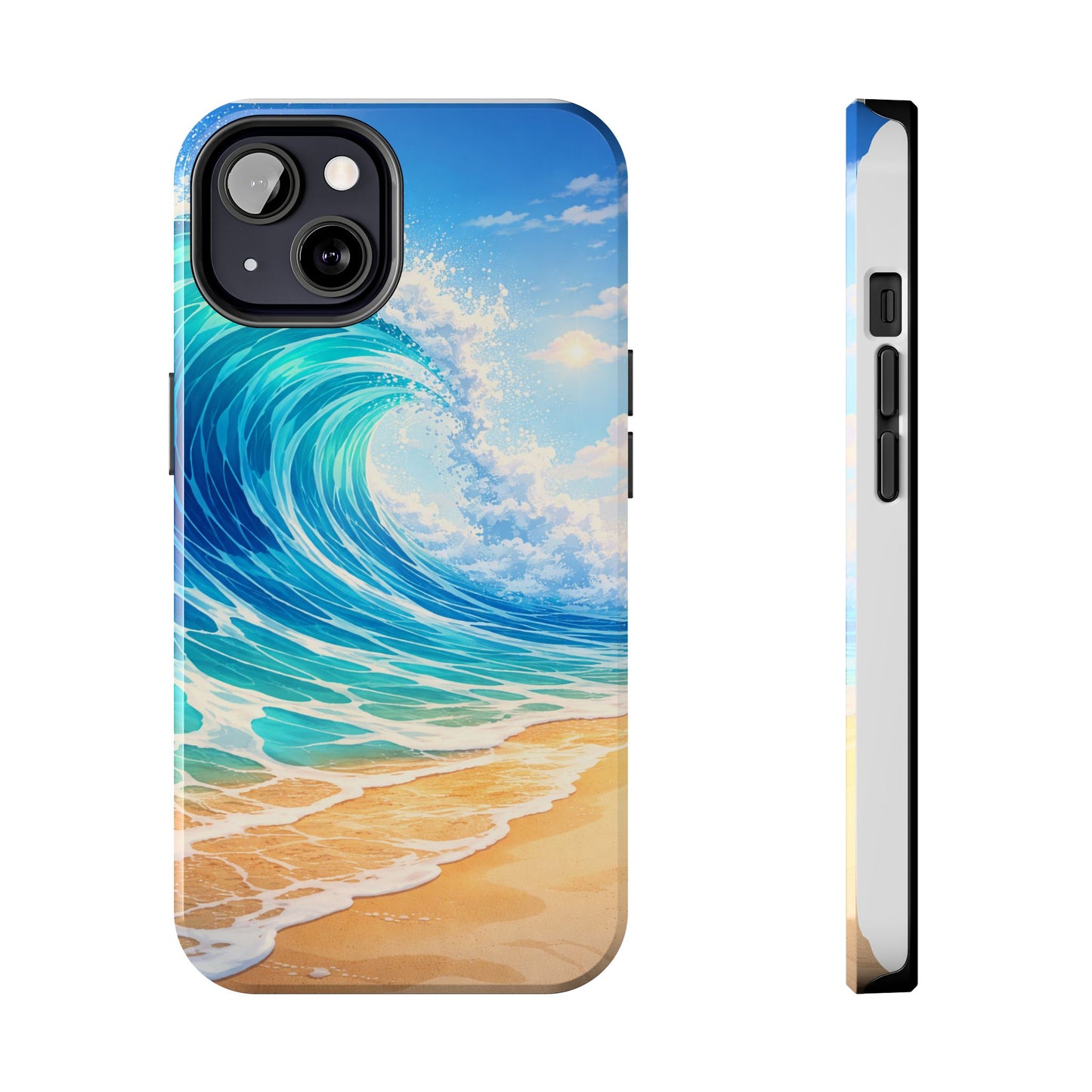 Ocean Wave Tough Phone Case — Beach Surf Coastal Protective Cover