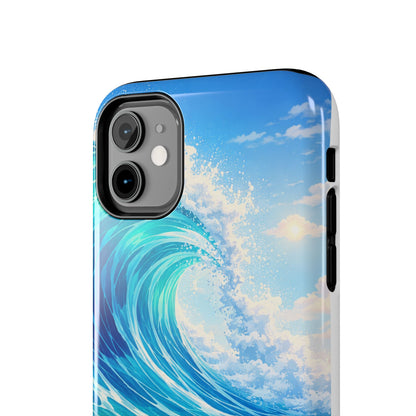 Ocean Wave Tough Phone Case — Beach Surf Coastal Protective Cover