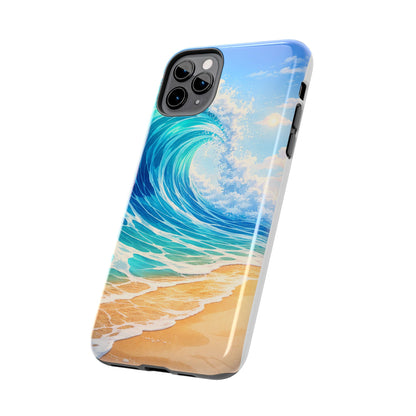Ocean Wave Tough Phone Case — Beach Surf Coastal Protective Cover