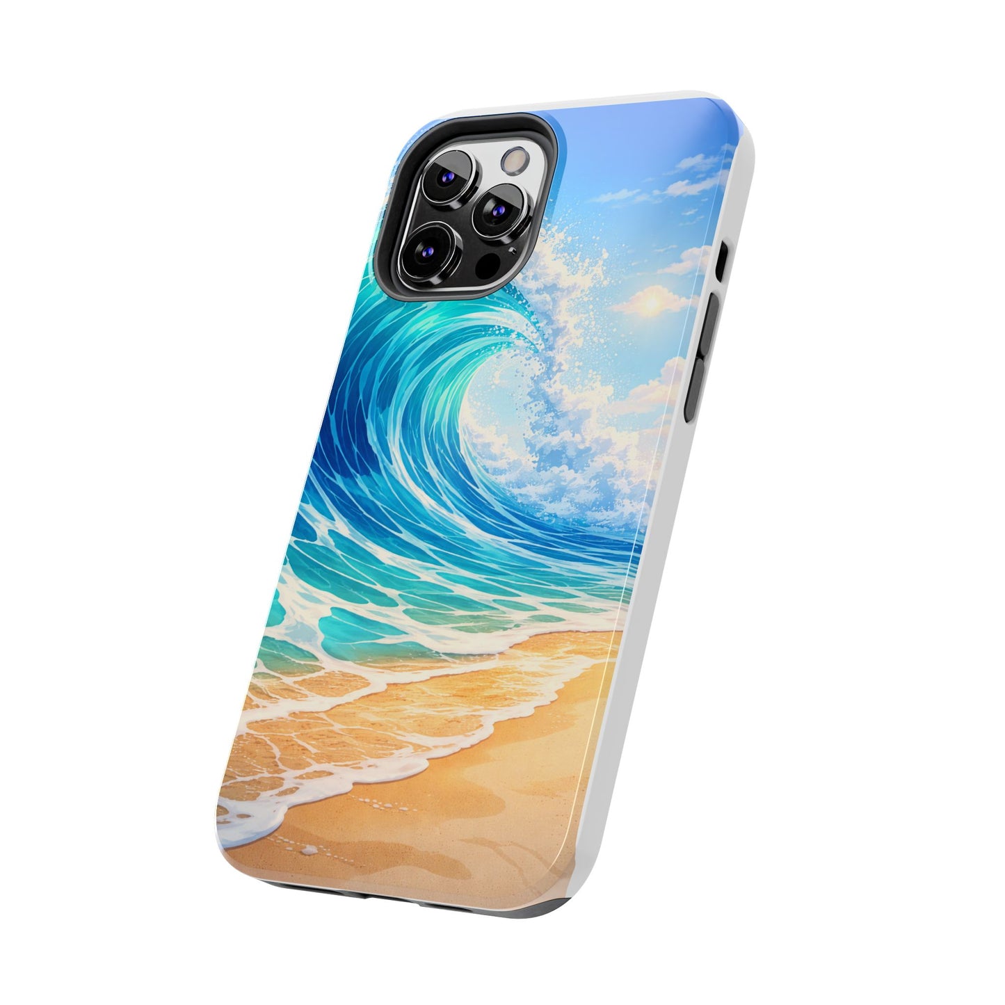 Ocean Wave Tough Phone Case — Beach Surf Coastal Protective Cover