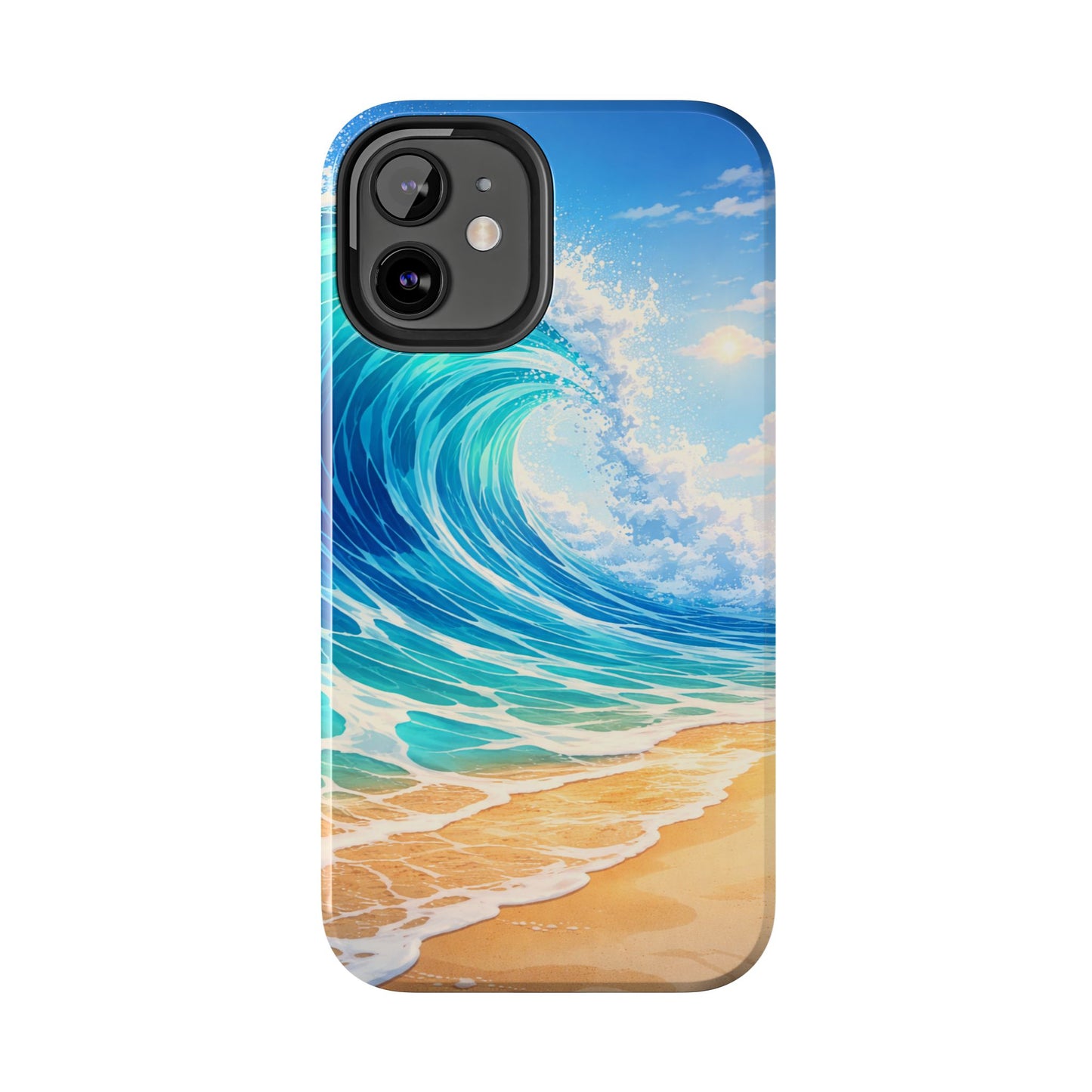 Ocean Wave Tough Phone Case — Beach Surf Coastal Protective Cover