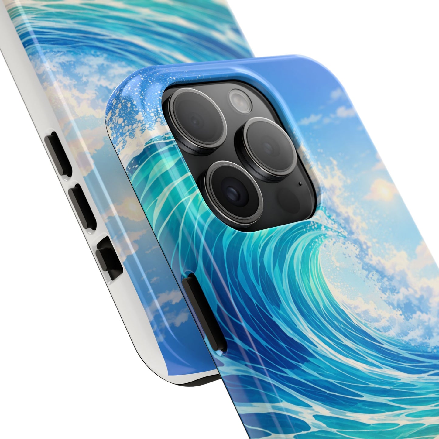 Ocean Wave Tough Phone Case — Beach Surf Coastal Protective Cover
