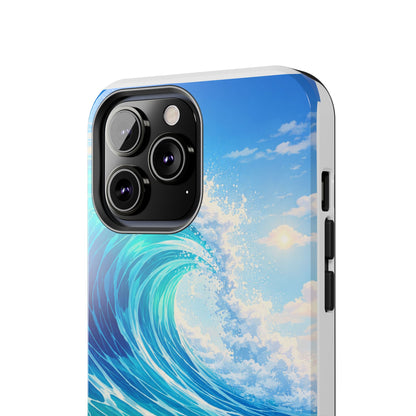 Ocean Wave Tough Phone Case — Beach Surf Coastal Protective Cover