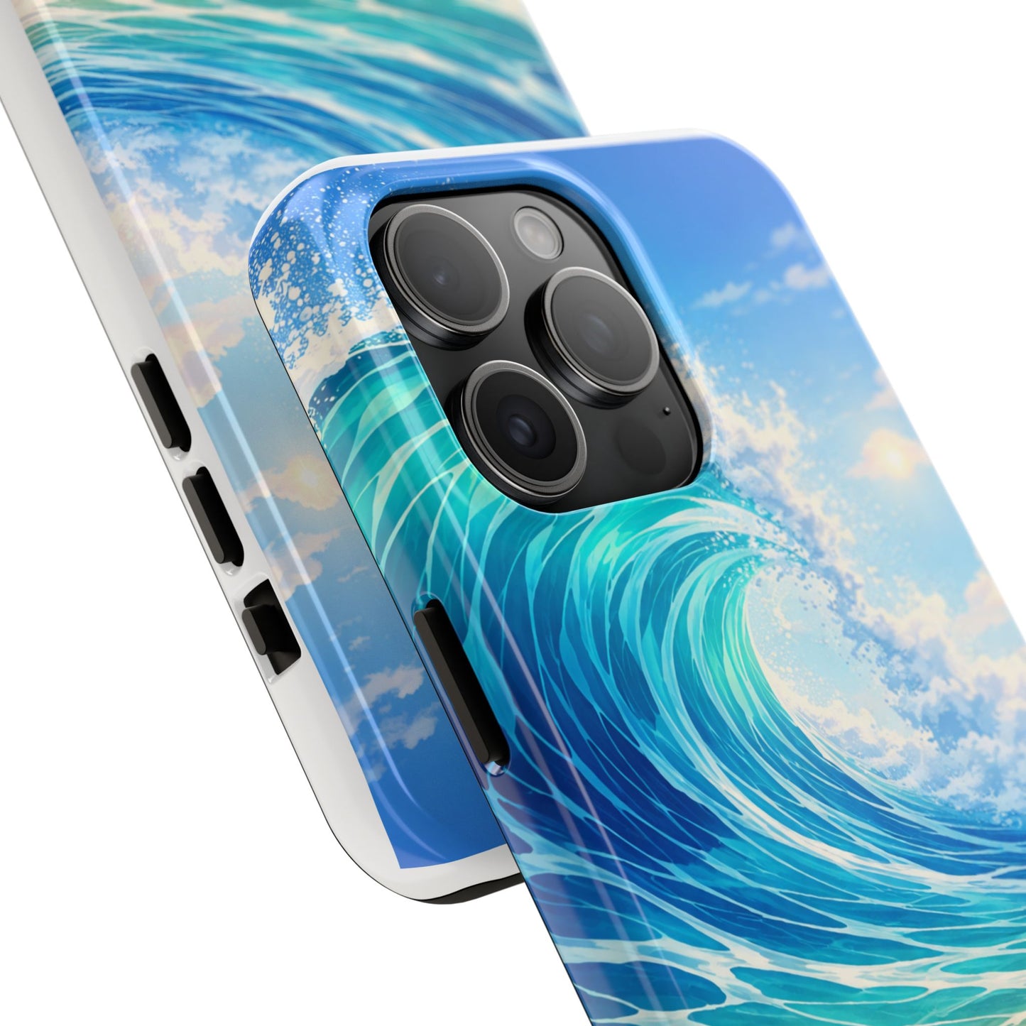 Ocean Wave Tough Phone Case — Beach Surf Coastal Protective Cover