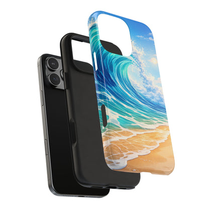 Ocean Wave Tough Phone Case — Beach Surf Coastal Protective Cover