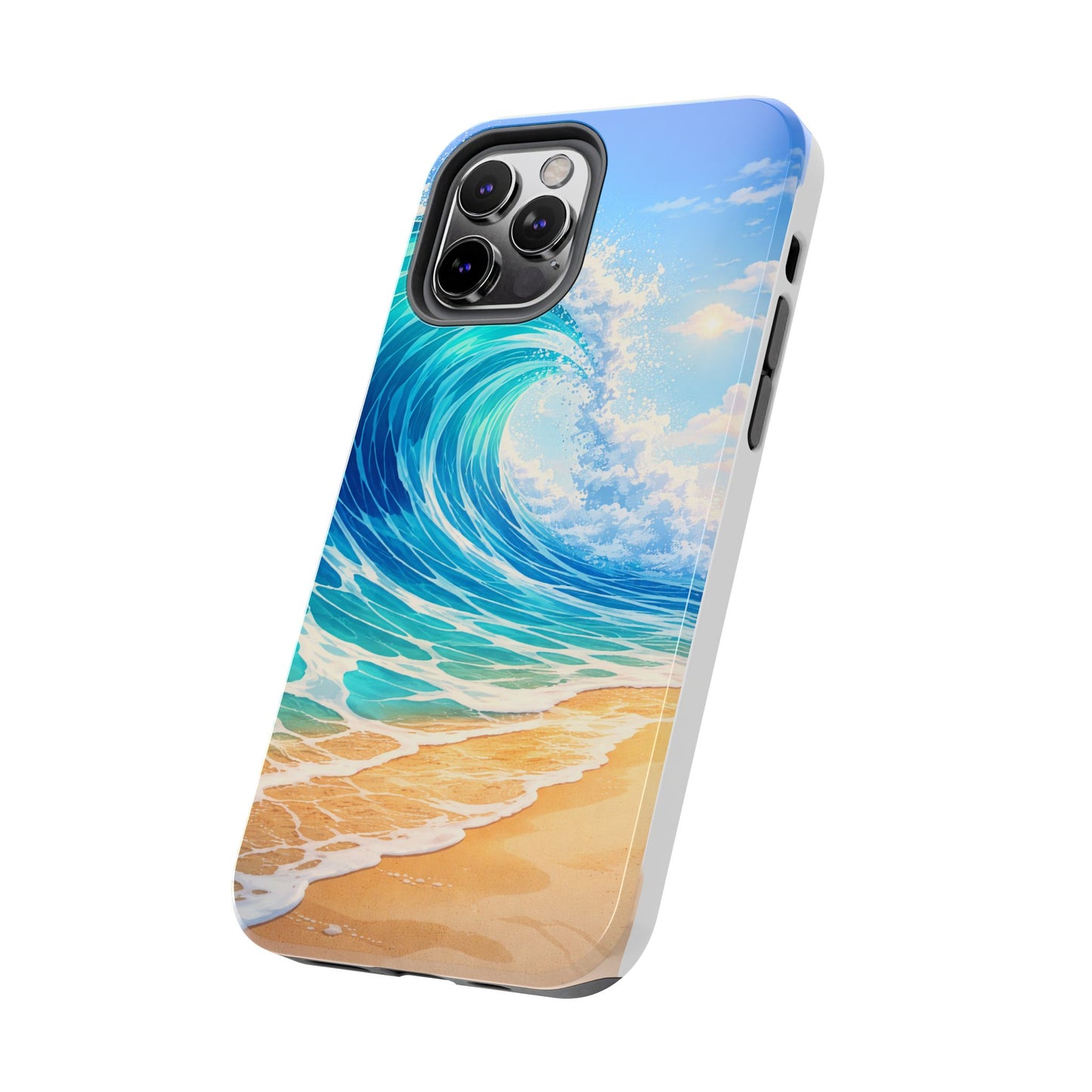 Ocean Wave Tough Phone Case — Beach Surf Coastal Protective Cover