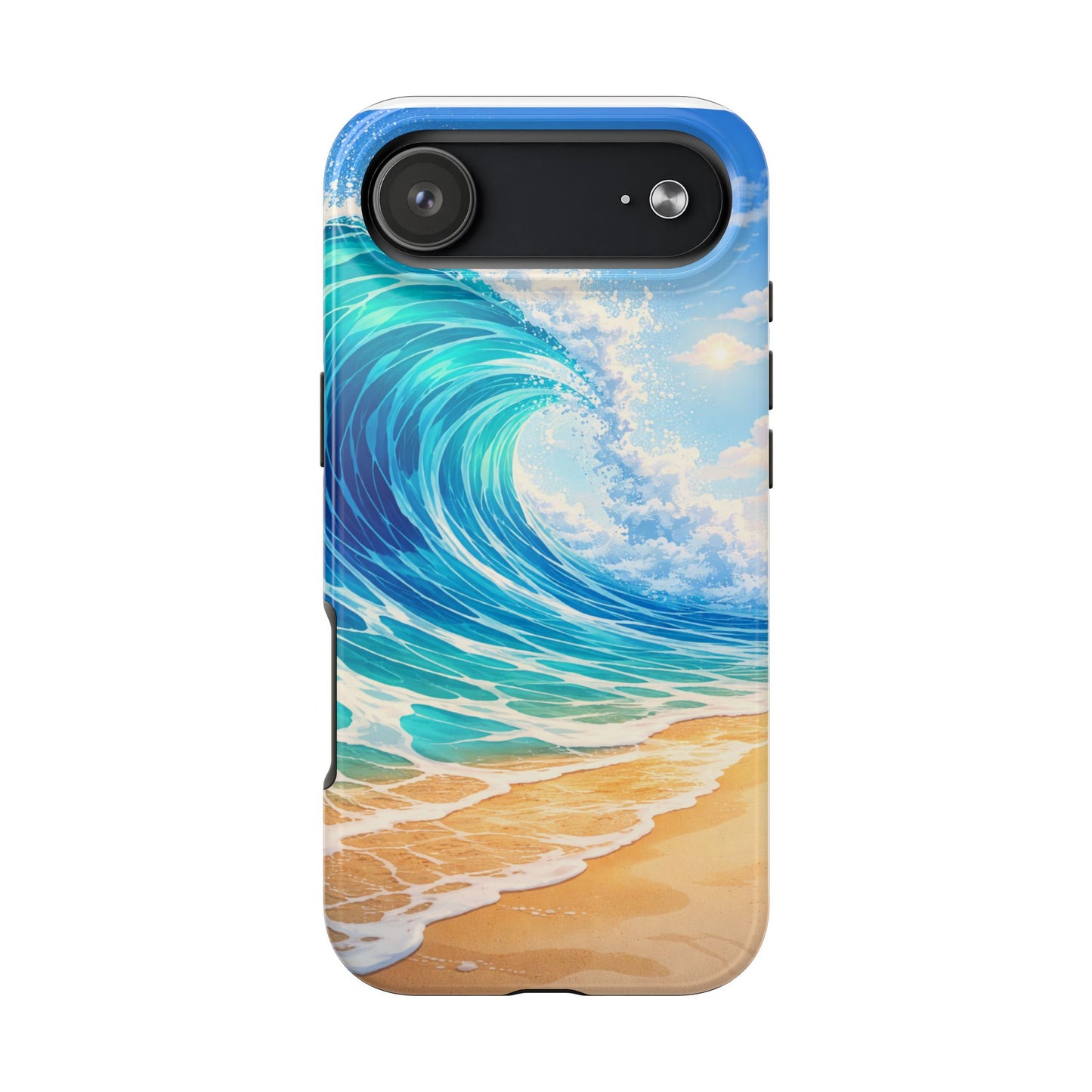 Ocean Wave Tough Phone Case — Beach Surf Coastal Protective Cover