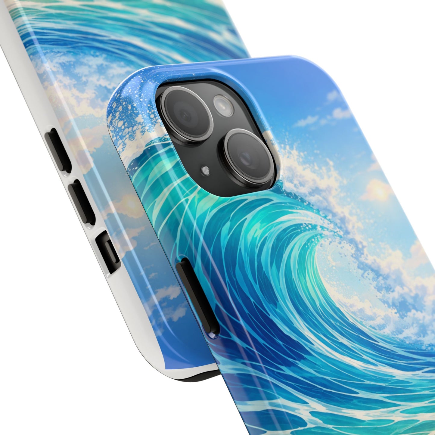 Ocean Wave Tough Phone Case — Beach Surf Coastal Protective Cover