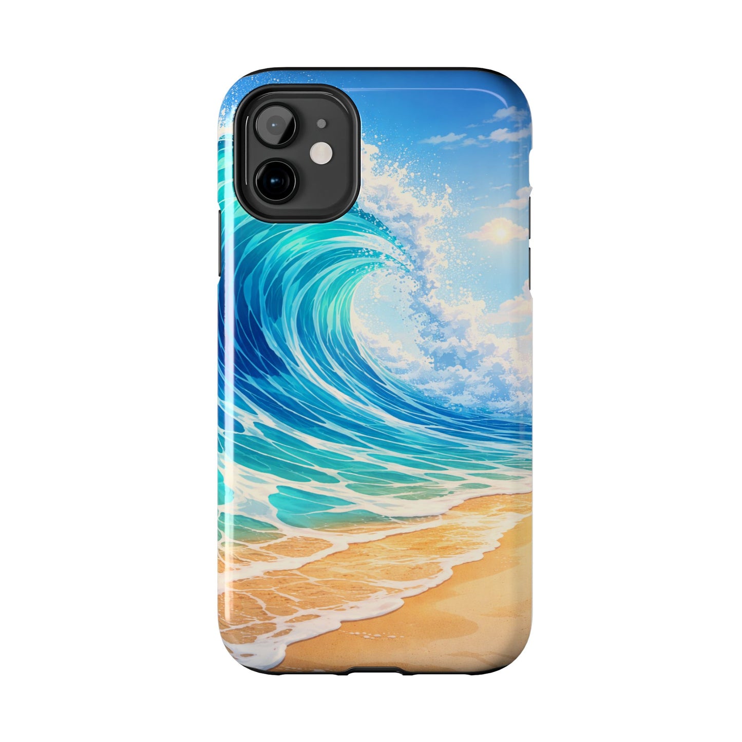 Ocean Wave Tough Phone Case — Beach Surf Coastal Protective Cover