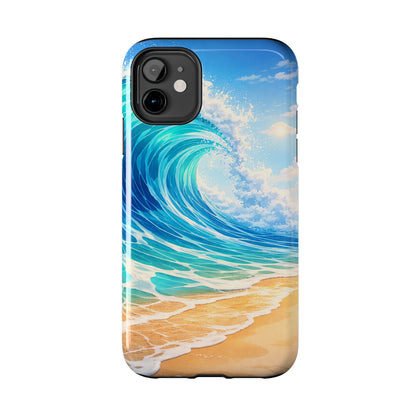 Ocean Wave Tough Phone Case — Beach Surf Coastal Protective Cover