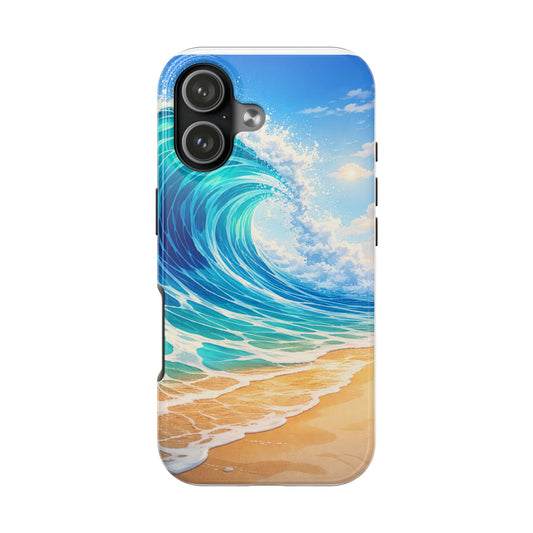Ocean Wave Tough Phone Case — Beach Surf Coastal Protective Cover